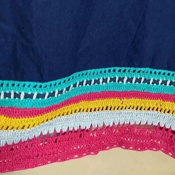 Anthro Akemi + Kin Embroidered Knit Tank Dress - Picture 6 of 12